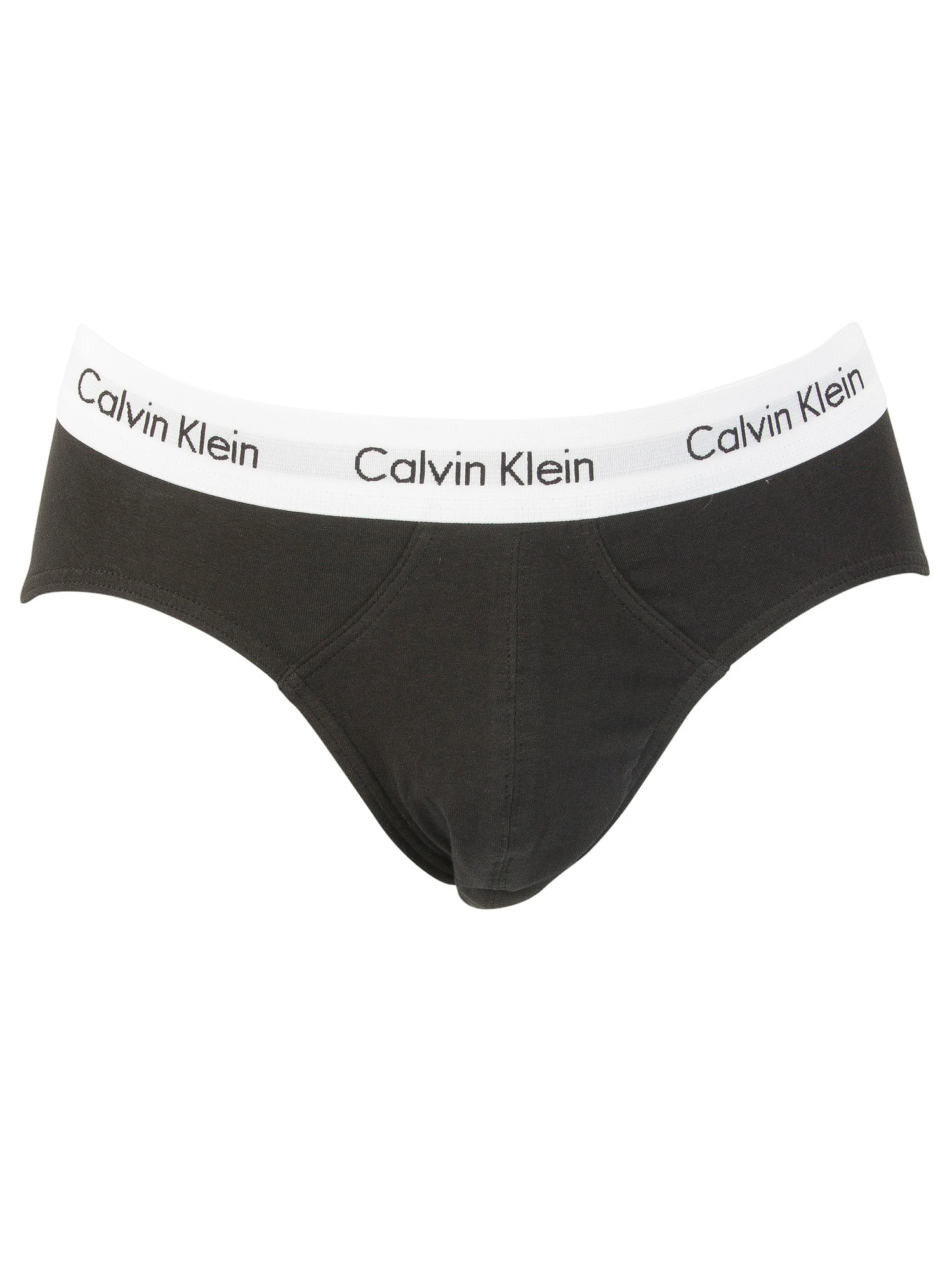 Calvin Klein 3 Pack Hip Briefs - Black 5 Calvin Klein 3 Pack Hip Briefs - Black - Image 5