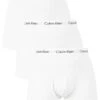 Calvin Klein 3 Pack Trunks - White