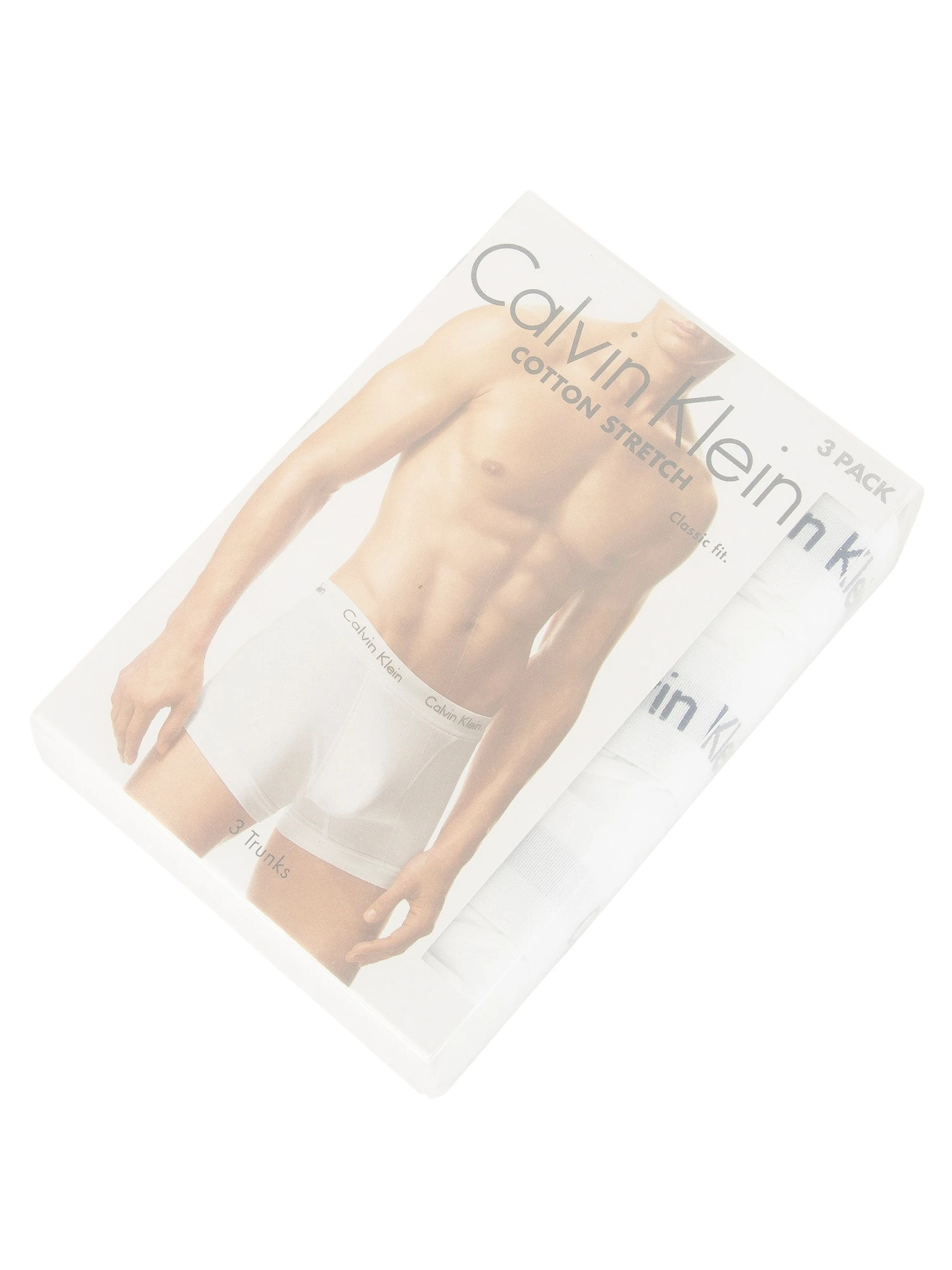 Calvin Klein 3 Pack Trunks - White 6 Calvin Klein 3 Pack Trunks - White - Image 6