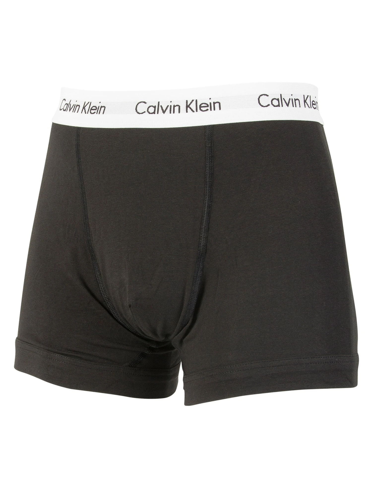 Calvin Klein 3 Pack Trunks - Black 2 Calvin Klein 3 Pack Trunks - Black - Image 2