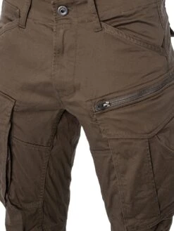 G-Star RAW Rovic Zip 3D Straight Tapered Cargos - GS Grey -Standout Fashion Shop 23067e 1