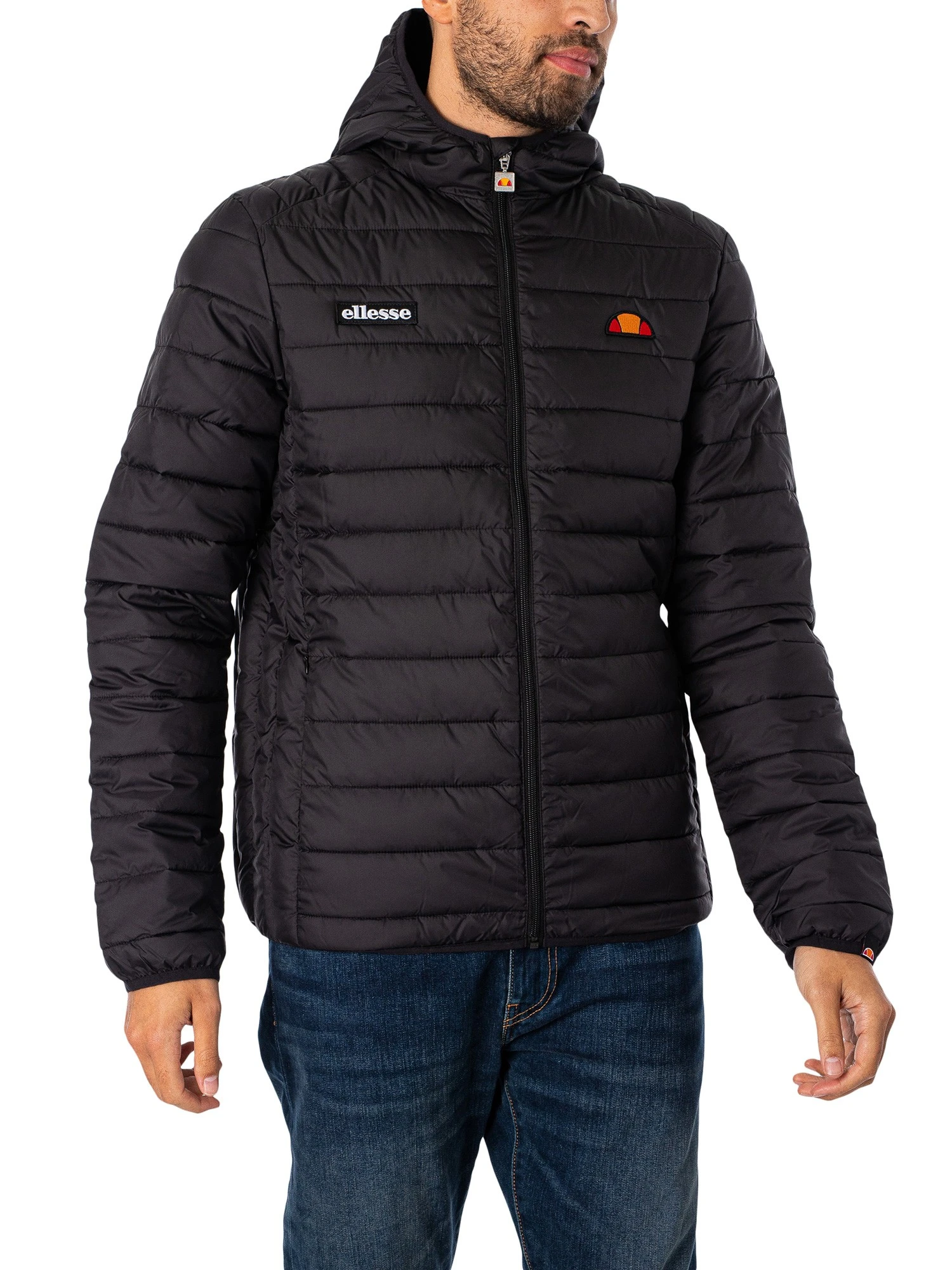 Ellesse Lombardy Padded Jacket - Anthracite 2 Ellesse Lombardy Padded Jacket - Anthracite - Image 2