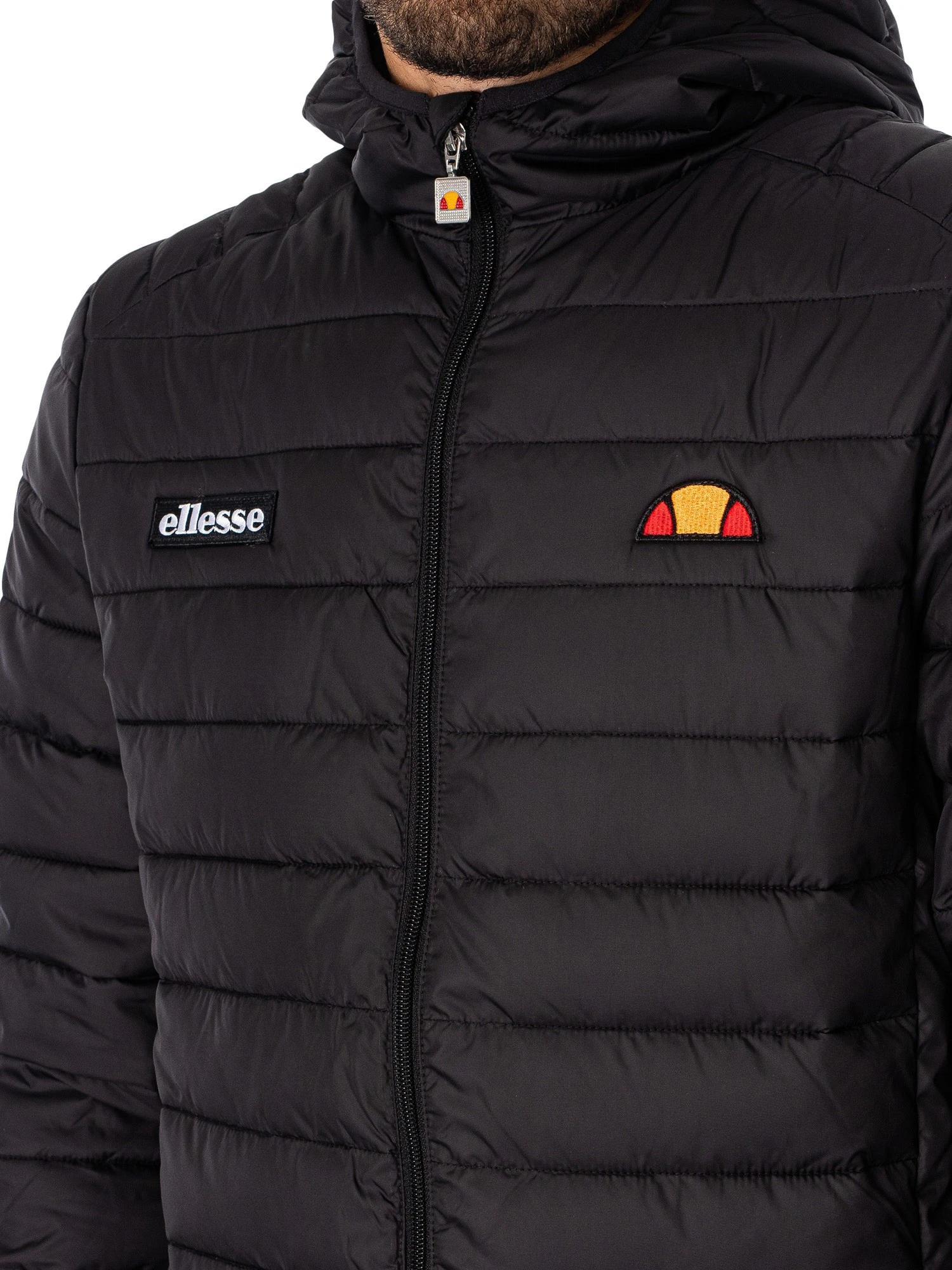 Ellesse Lombardy Padded Jacket - Anthracite 4 Ellesse Lombardy Padded Jacket - Anthracite - Image 4