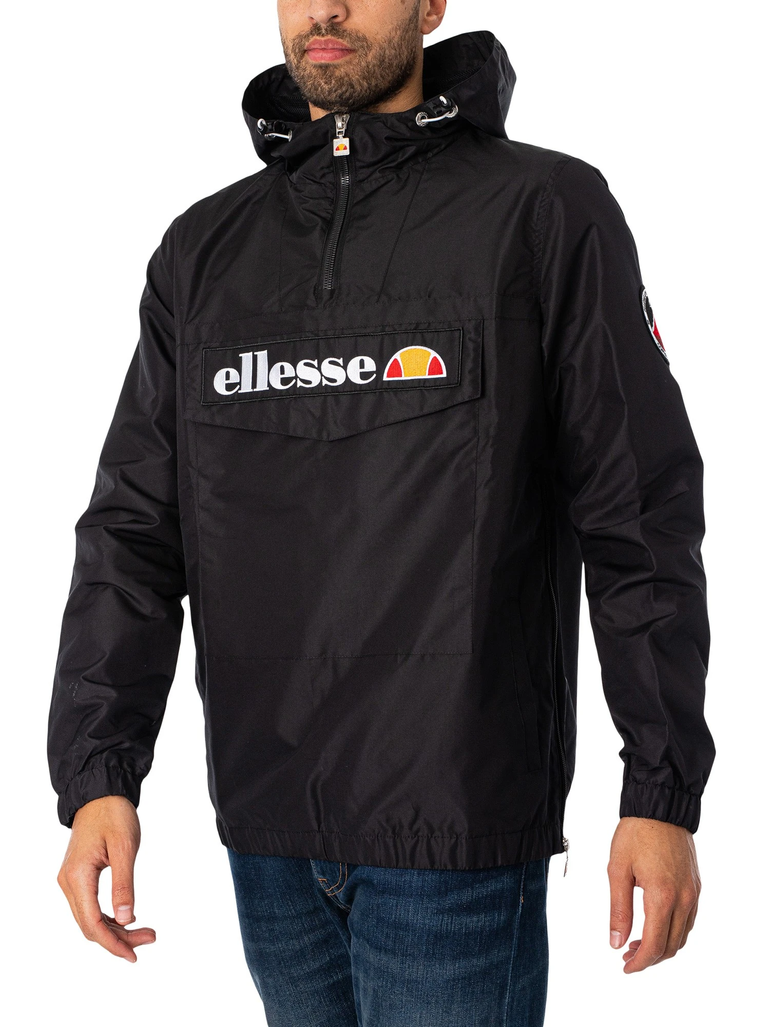 Ellesse Mont 2 Overhead Jacket - Anthracite 1 Ellesse Mont 2 Overhead Jacket - Anthracite