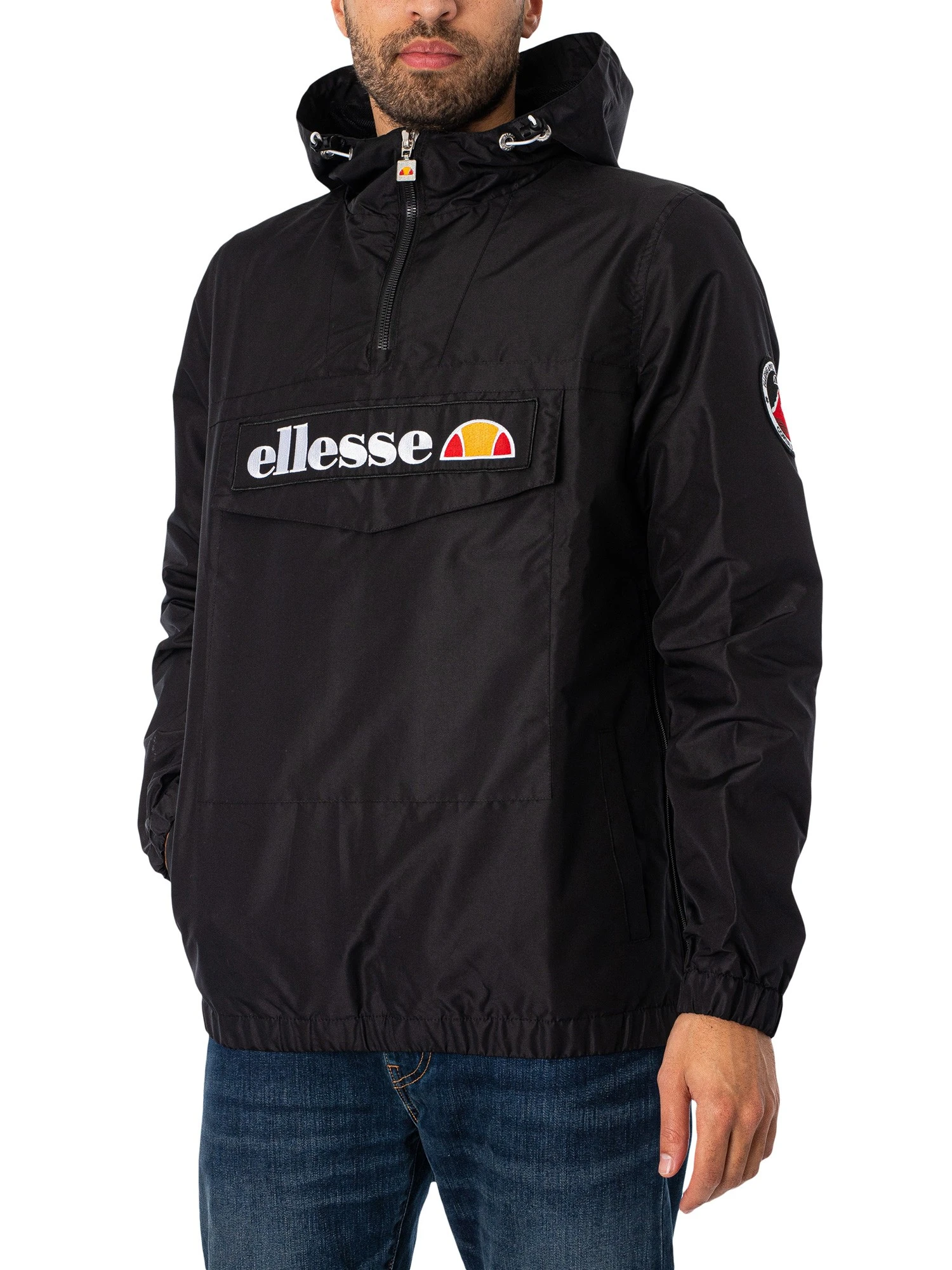 Ellesse Mont 2 Overhead Jacket - Anthracite 2 Ellesse Mont 2 Overhead Jacket - Anthracite - Image 2
