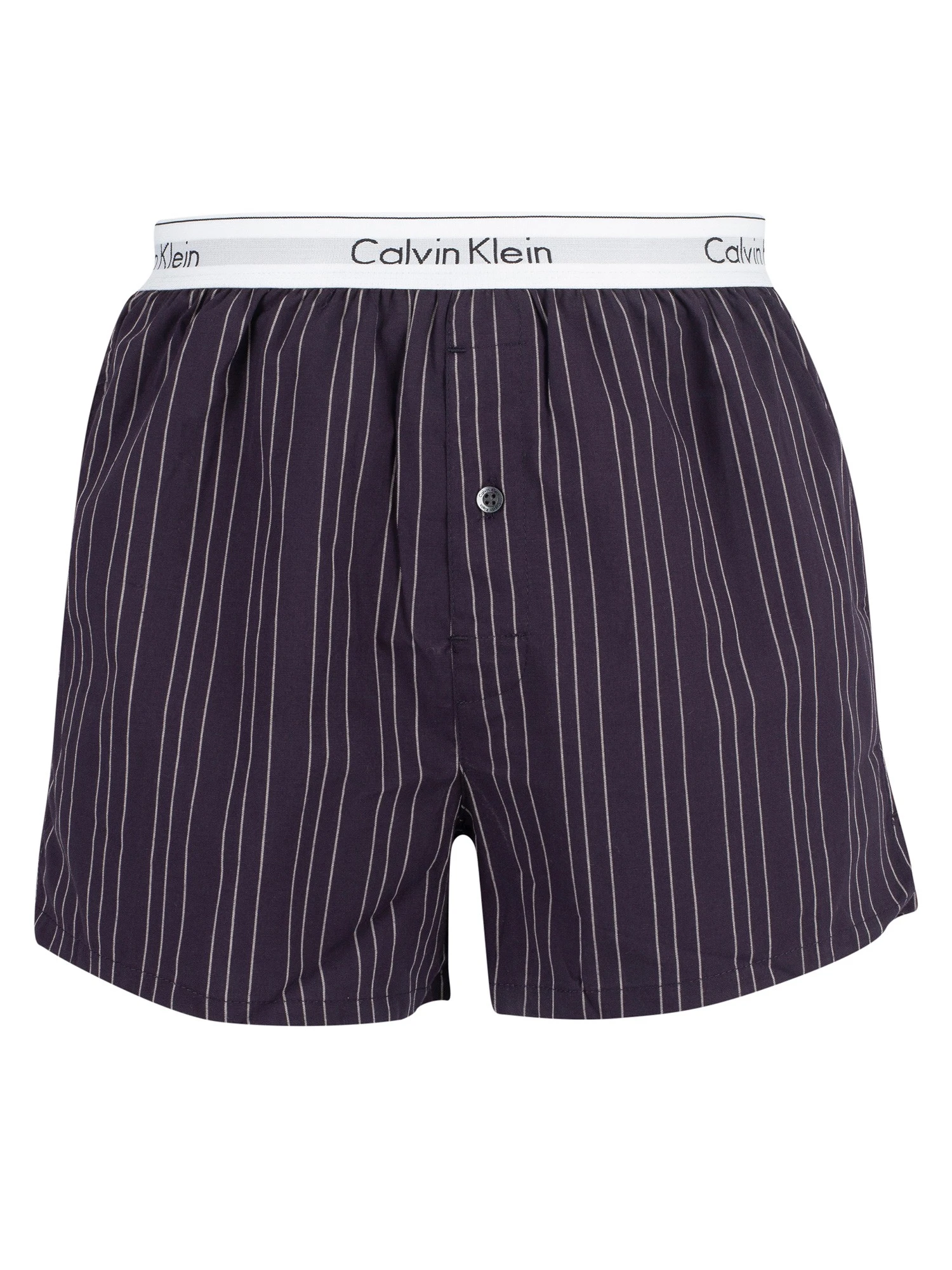 Calvin Klein 2 Pack Woven Boxers - Ryan Striped Well/Hickory Plaid 4 Calvin Klein 2 Pack Woven Boxers - Ryan Striped Well/Hickory Plaid - Image 4