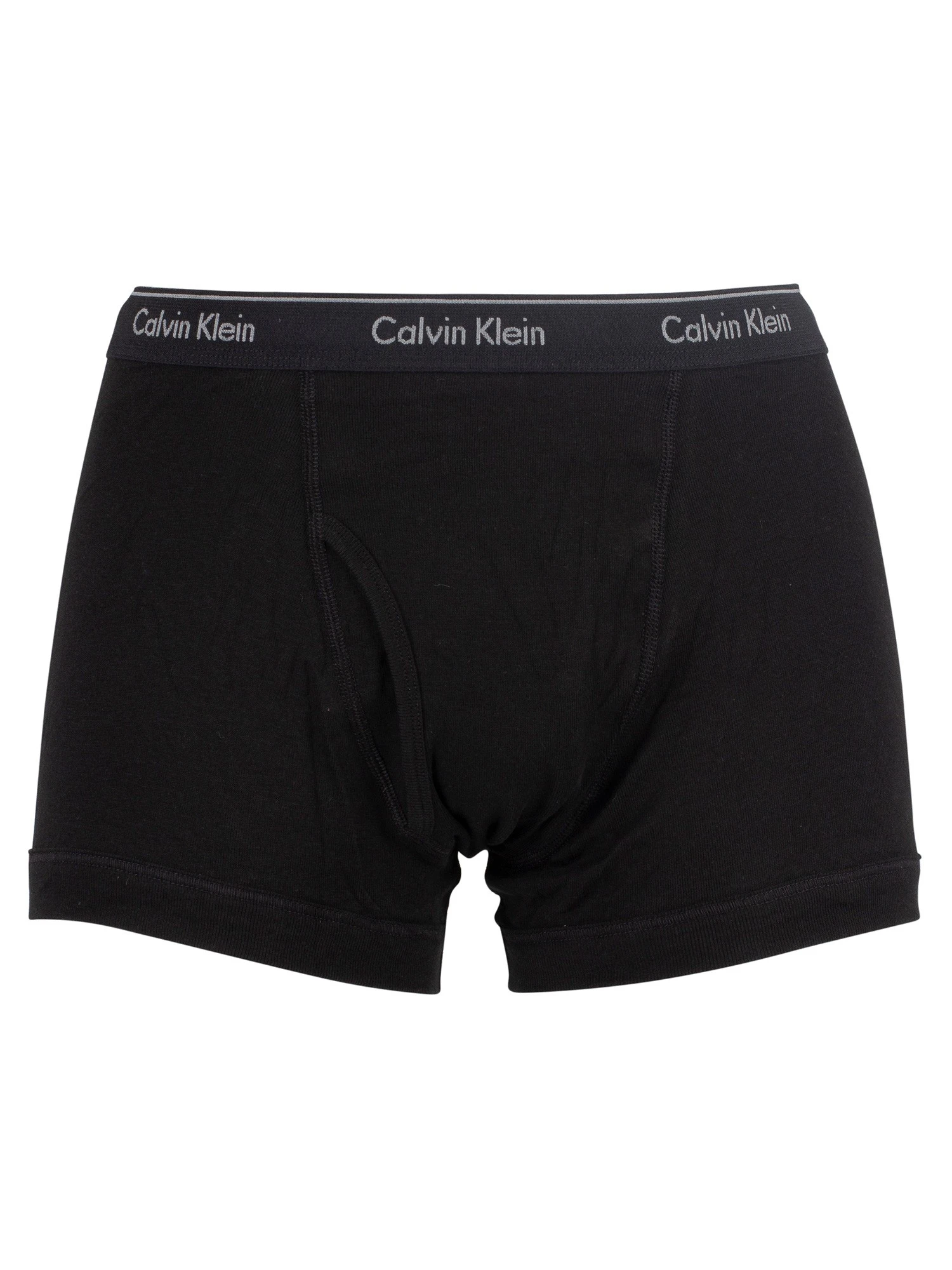 Calvin Klein 3 Pack Classic Fit Trunks - Black 5 Calvin Klein 3 Pack Classic Fit Trunks - Black - Image 5