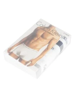 Calvin Klein 3 Pack Low Rise Trunks - Black/White/Grey Heather -Standout Fashion Shop 31291h