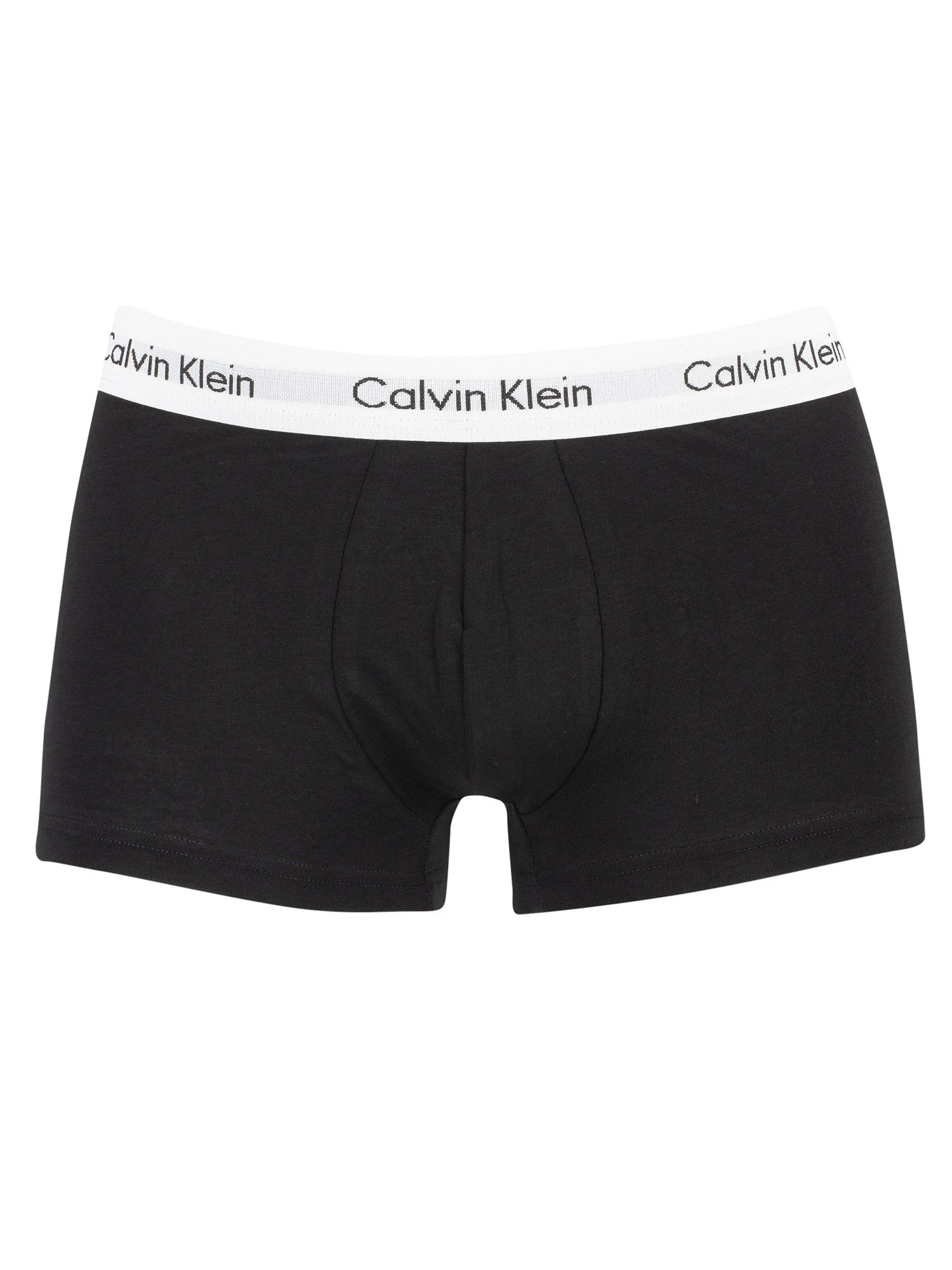 Calvin Klein 3 Pack Low Rise Trunks - Black 5 Calvin Klein 3 Pack Low Rise Trunks - Black - Image 5