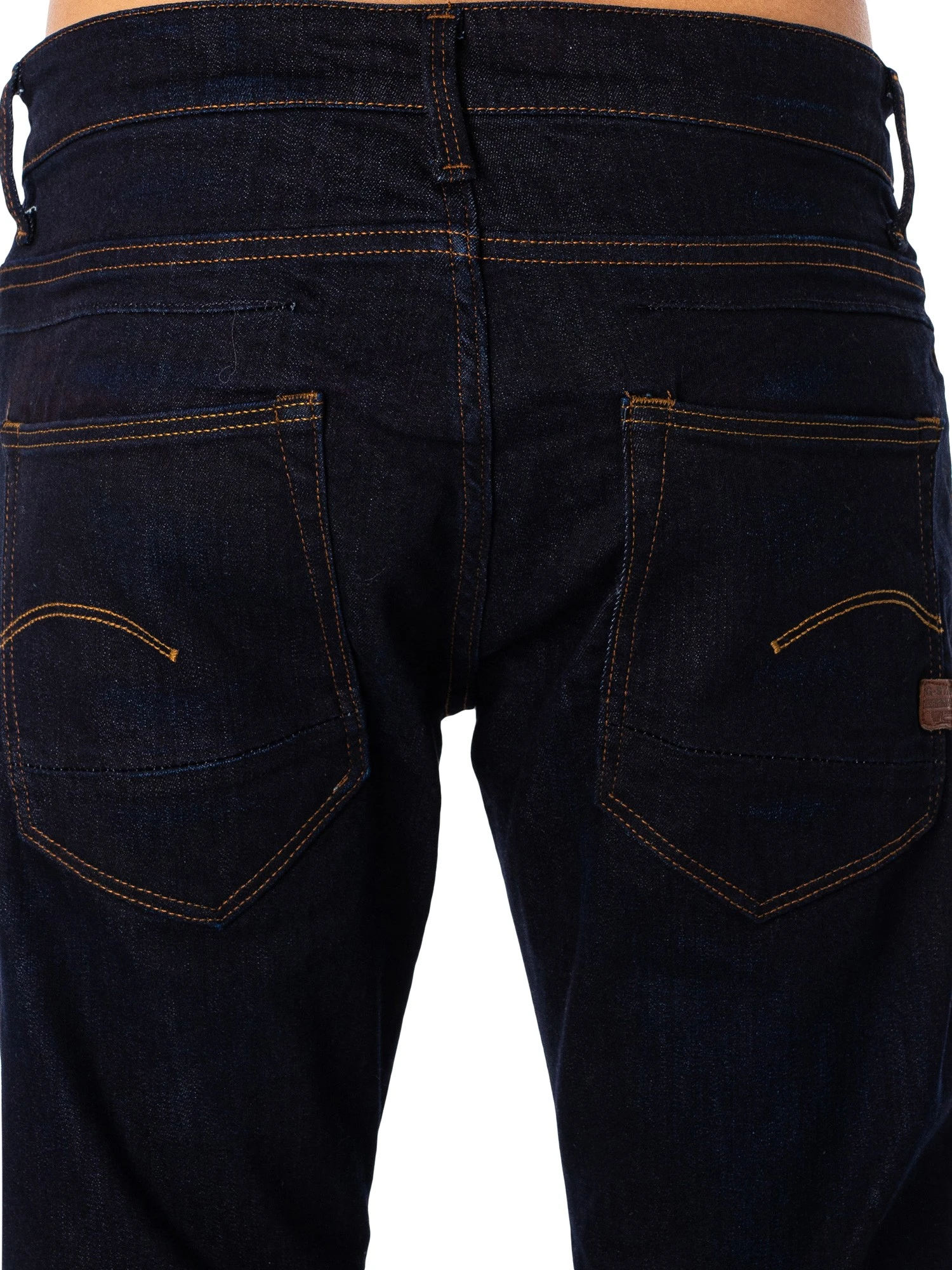 G-Star RAW D-Staq 5 Pocket Slim Fit Jeans - Dark Aged 4 G-Star RAW D-Staq 5 Pocket Slim Fit Jeans - Dark Aged - Image 4