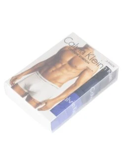 Calvin Klein 3 Pack Low Rise Trunks - Black/Blue Shadow/Cobalt Water -Standout Fashion Shop 31360h