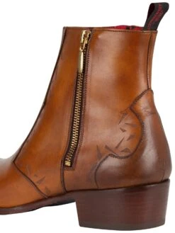 Jeffery West Carlito Leather Boots - Castano -Standout Fashion Shop 31514i
