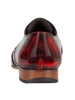 Jeffery West Polished Leather Shoes - Red -Standout Fashion Shop 31526e