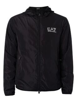 EA7 Bomber Jacket - Black -Standout Fashion Shop 31941h