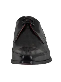 Jeffery West Polished Leather Shoes - Black -Standout Fashion Shop 32185d