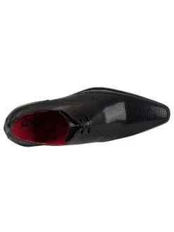 Jeffery West Polished Leather Shoes - Black -Standout Fashion Shop 32185f