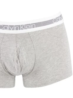 Calvin Klein 3 Pack Cooling Trunks - Grey Heather/Black/White -Standout Fashion Shop 33439c