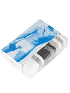 Calvin Klein 3 Pack Cooling Trunks - Grey Heather/Black/White -Standout Fashion Shop 33439i