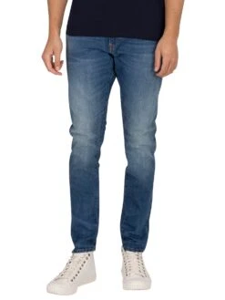 G-Star RAW Revend Skinny Jeans - Medium Indigo Aged