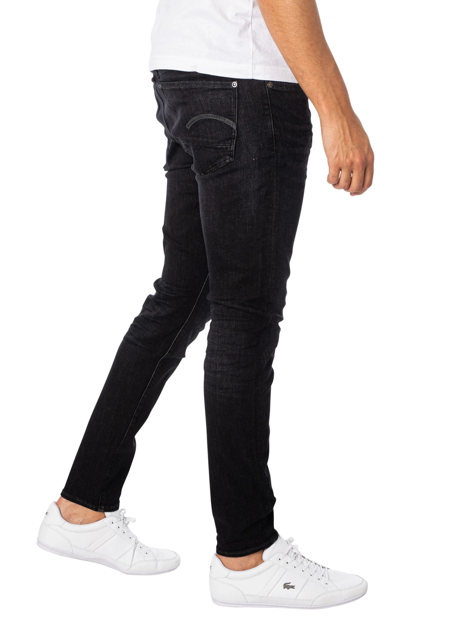 G-Star RAW Revend Skinny Jeans - Medium Aged Faded 2 G-Star RAW Revend Skinny Jeans - Medium Aged Faded - Image 2