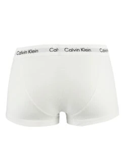 Calvin Klein 3 Pack Low Rise Trunks - White/Red Ginger/Pyro Blue 12 Calvin Klein 3 Pack Low Rise Trunks - White/Red Ginger/Pyro Blue -Standout Fashion Shop 33949d 1