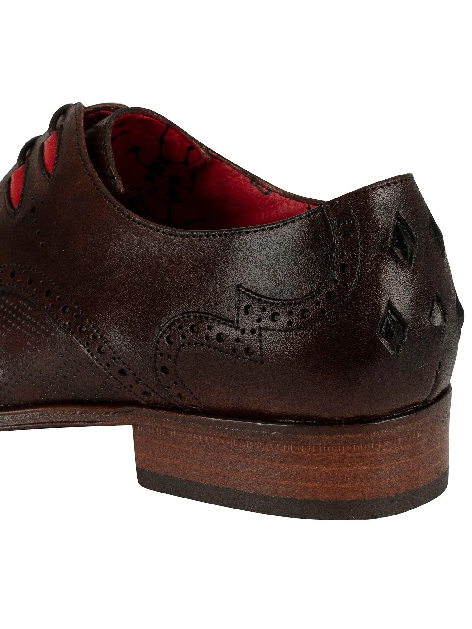 Jeffery West Vintage Leather Shoes - Mid Brown 9 Jeffery West Vintage Leather Shoes - Mid Brown - Image 9