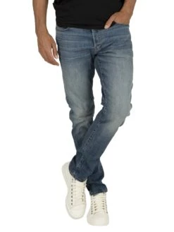G-Star RAW 3301 Slim Jeans - Vintage Medium Aged -Standout Fashion Shop 34044c 1