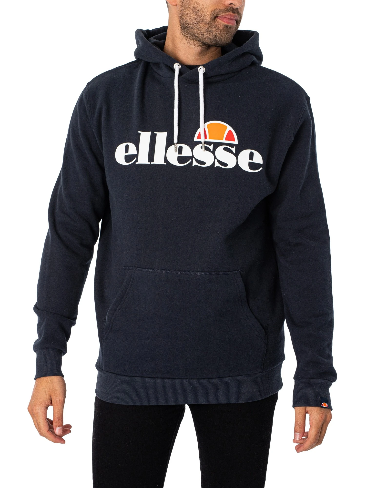 Ellesse SL Gottero Pullover Hoodie - Navy 1 Ellesse SL Gottero Pullover Hoodie - Navy