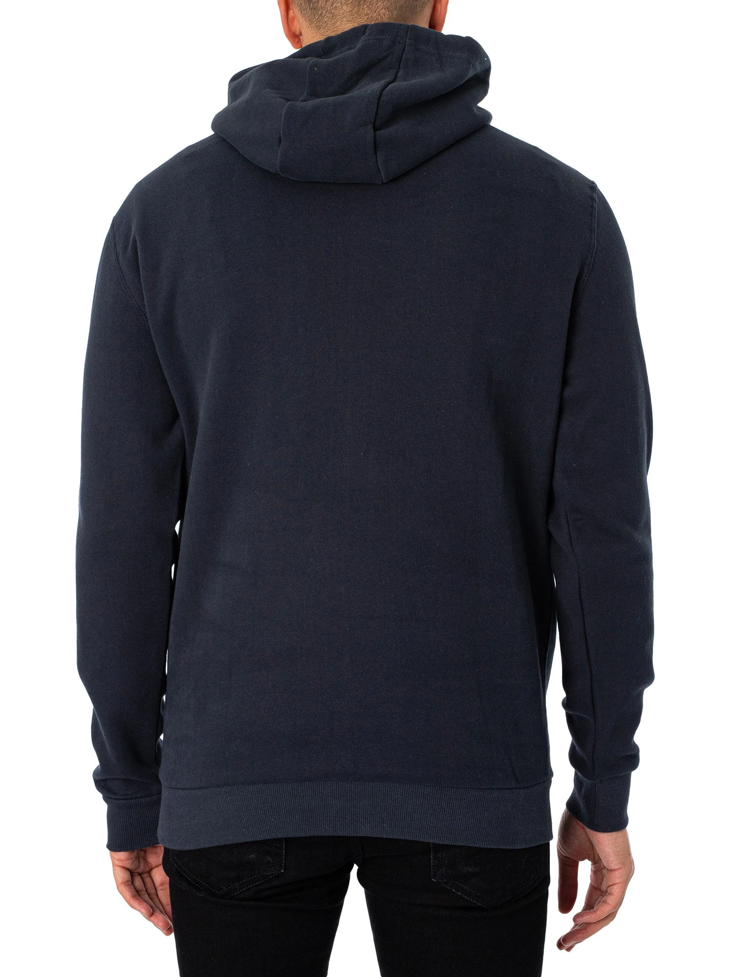 Ellesse SL Gottero Pullover Hoodie - Navy 3 Ellesse SL Gottero Pullover Hoodie - Navy - Image 3