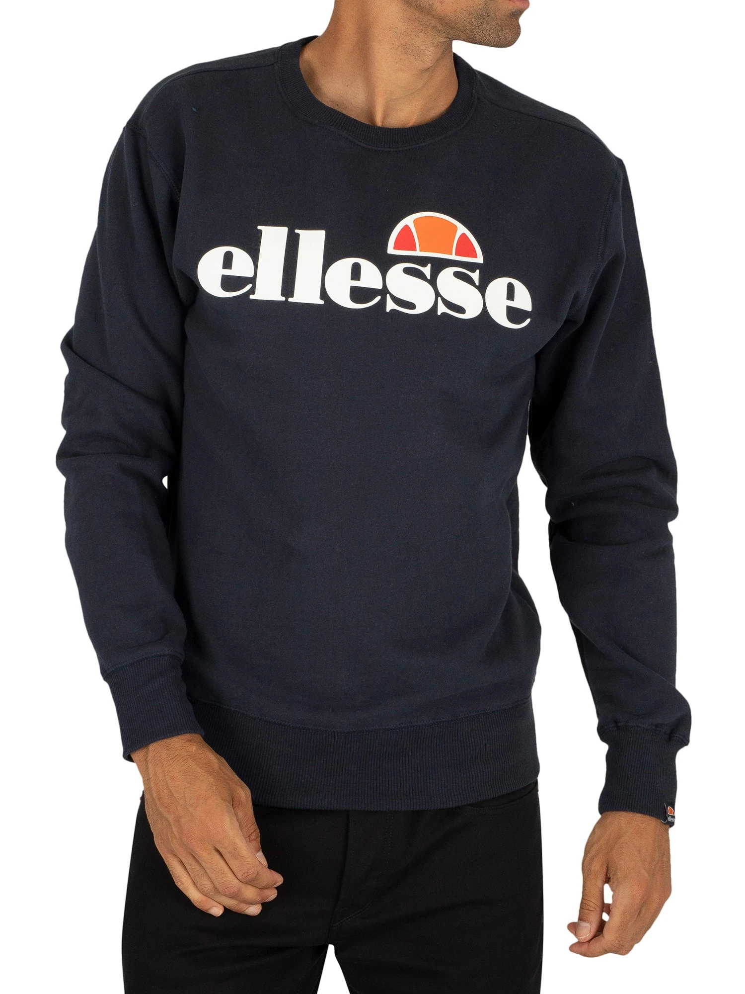 Ellesse SL Succiso Sweatshirt - Navy 1 Ellesse SL Succiso Sweatshirt - Navy