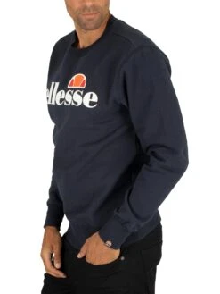 Ellesse SL Succiso Sweatshirt - Navy 8 Ellesse SL Succiso Sweatshirt - Navy -Standout Fashion Shop 34362c 1