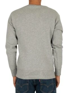 Ellesse SL Succiso Sweatshirt - Grey Marl -Standout Fashion Shop 34364d 2