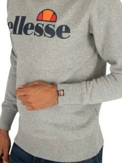 Ellesse SL Succiso Sweatshirt - Grey Marl -Standout Fashion Shop 34364e 2
