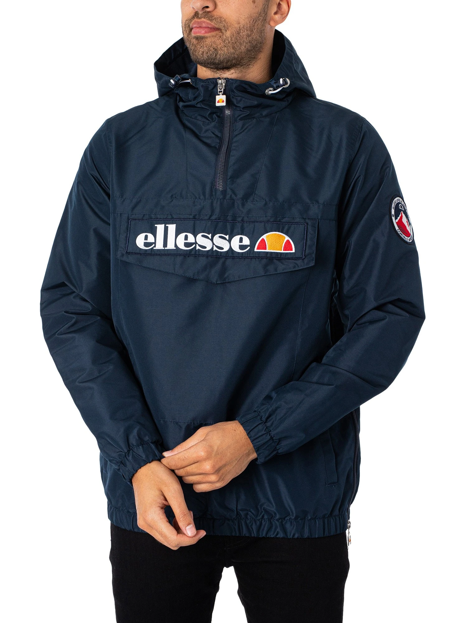 Ellesse Mont 2 Pullover Jacket - Navy 1 Ellesse Mont 2 Pullover Jacket - Navy