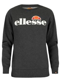 Ellesse SL Succiso Sweatshirt - Dark Grey Marl -Standout Fashion Shop 34708e
