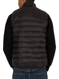 Barbour International Reed Gilet - Black/Black -Standout Fashion Shop 34918c