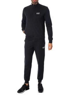 EA7 Logo Tracksuit - Night Blue