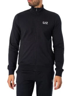 EA7 Logo Tracksuit - Night Blue -Standout Fashion Shop 34954c 1
