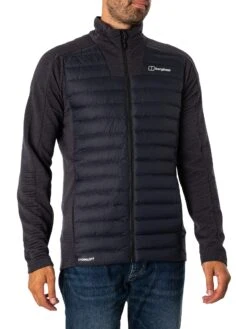 Berghaus Hottar Hybrid Jacket - Black/Black