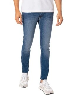 Jack & Jones Liam Original 005 Skinny Jeans - Blue Denim