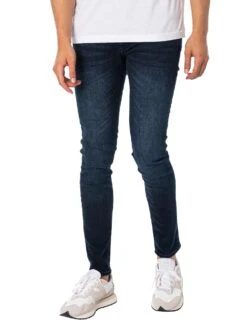 Jack & Jones Liam Original 004 Skinny Jeans - Blue Denim