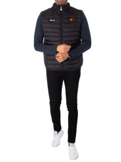 Ellesse Bardy Gilet - Black -Standout Fashion Shop 36578f