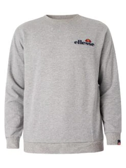 Ellesse Fierro Sweatshirt - Grey Marl -Standout Fashion Shop 36592f