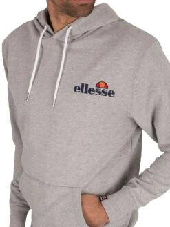 Ellesse Primero Pullover Hoodie - Grey Marl 8 Ellesse Primero Pullover Hoodie - Grey Marl -Standout Fashion Shop 36611d