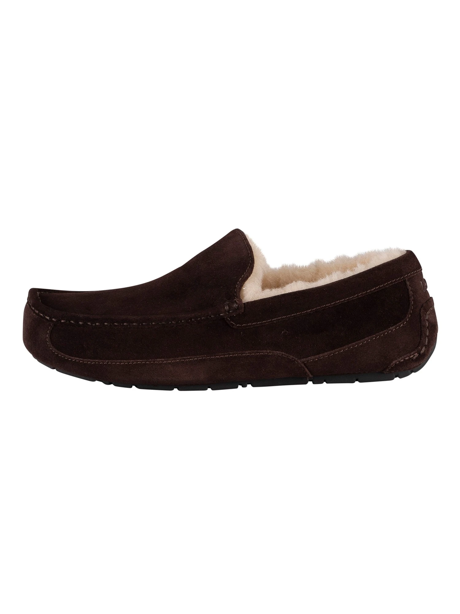 UGG Ascot Suede Slippers - Espresso 2 UGG Ascot Suede Slippers - Espresso - Image 2