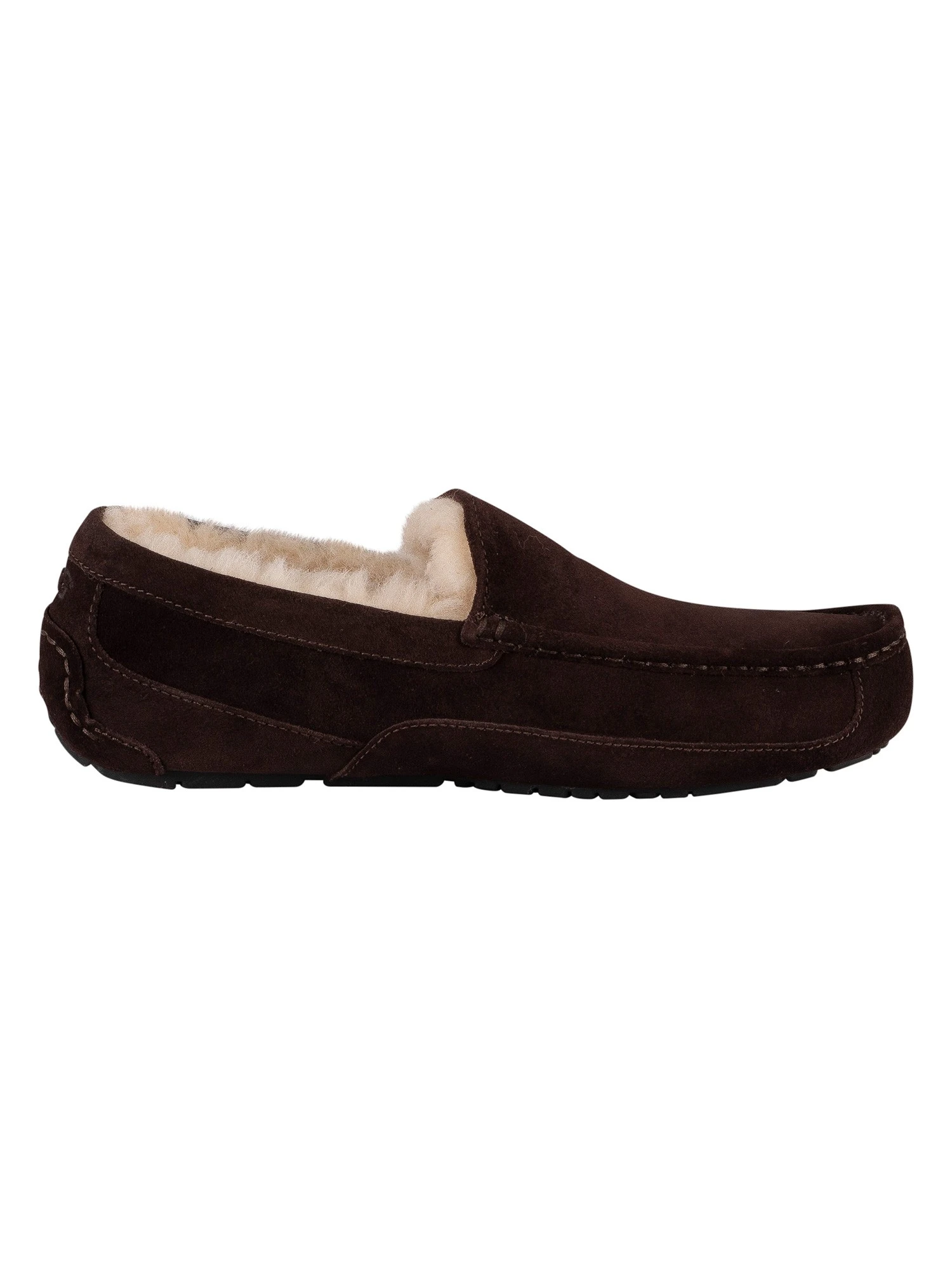 UGG Ascot Suede Slippers - Espresso 3 UGG Ascot Suede Slippers - Espresso - Image 3
