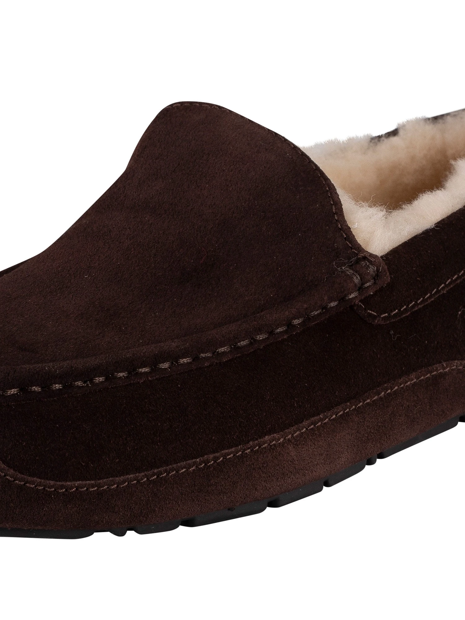 UGG Ascot Suede Slippers - Espresso 8 UGG Ascot Suede Slippers - Espresso - Image 8