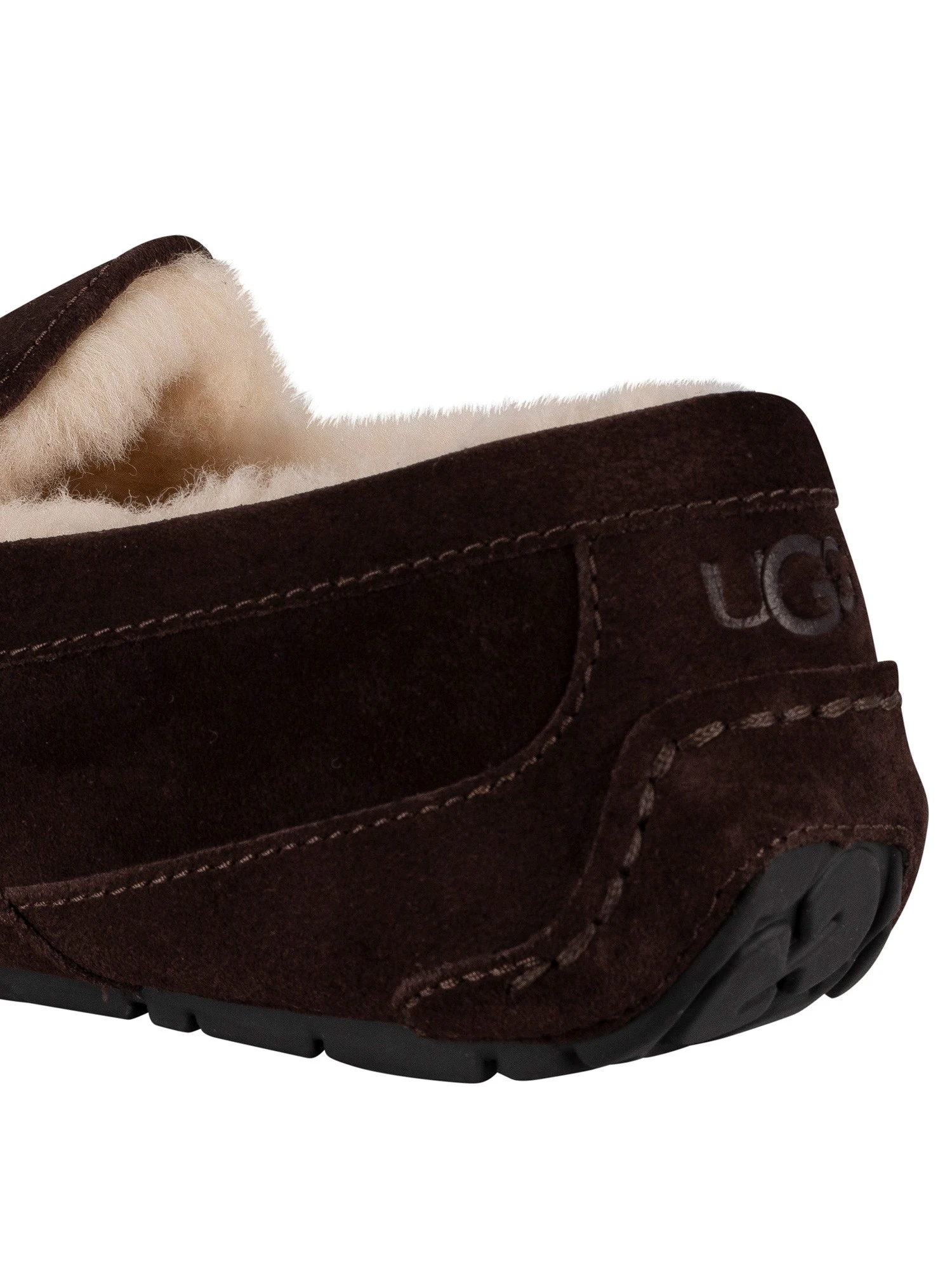 UGG Ascot Suede Slippers - Espresso 9 UGG Ascot Suede Slippers - Espresso - Image 9
