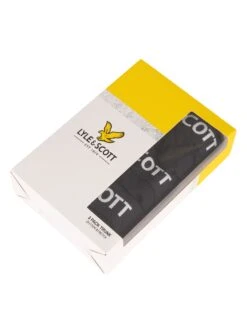 Lyle & Scott Barclay 3 Pack Trunks - Black/White -Standout Fashion Shop 37489f