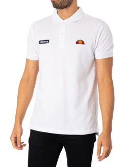 Ellesse Montura Polo Shirt - White